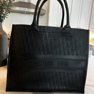 Christian Dior Large Book Tote - LEATHER
